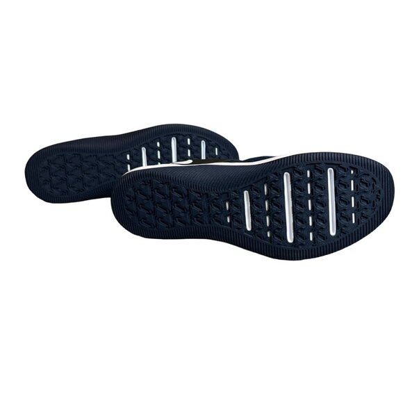 NWB NIKE Shoes Men's MC Trainer Ptl. Leather Upper Swoosh Blue Black 11BGB - Picture 7 of 11